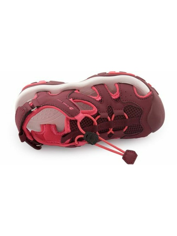 ALPINE PRO Vínové holčičí sportovní sandály ALPINE PRO Lamego