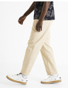 Celio Krémové pánské zkrácené kalhoty Celio Dorust