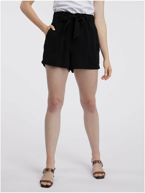 Orsay Černé dámské kraťasy ORSAY