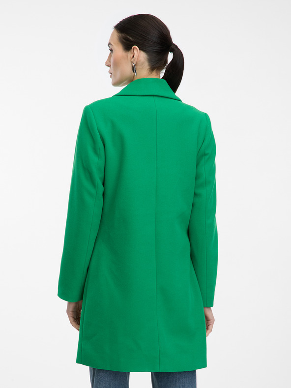 Orsay Zelený dámský kabát ORSAY