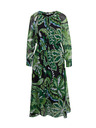 Orsay Zelené dámské květované šaty ORSAY