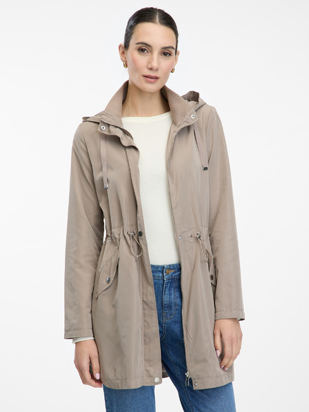 Orsay Světle šedá dámská parka ORSAY