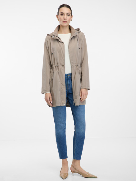 Orsay Světle šedá dámská parka ORSAY