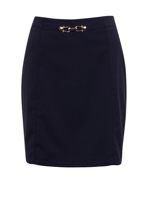 Orsay Tmavě modrá dámská sukně ORSAY