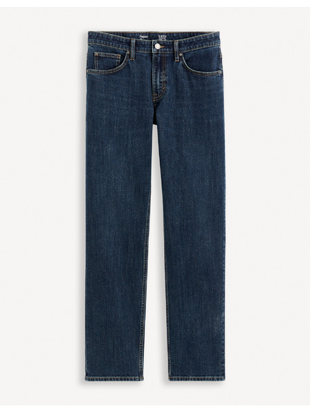 Celio Tmavě modré pánské regular fit džíny Celio Fostones