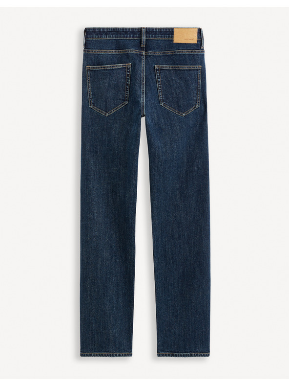 Celio Tmavě modré pánské regular fit džíny Celio Fostones