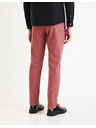 Celio Vínové pánské chino kalhoty Celio Tocharles