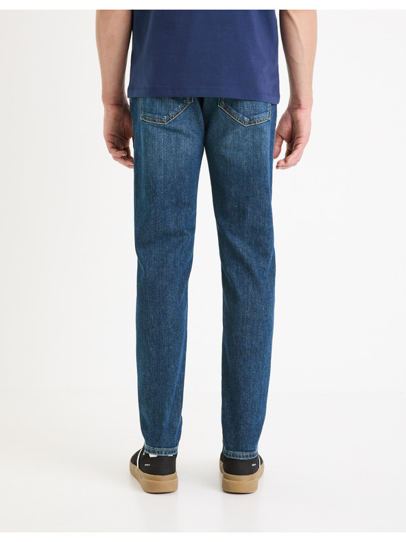 Celio Modré pánské slim fit džíny Celio Gotapered