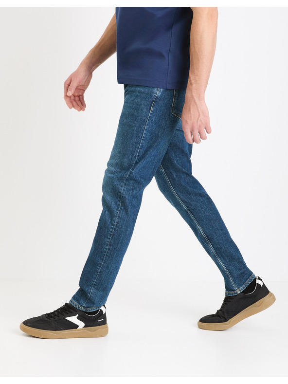 Celio Modré pánské slim fit džíny Celio Gotapered