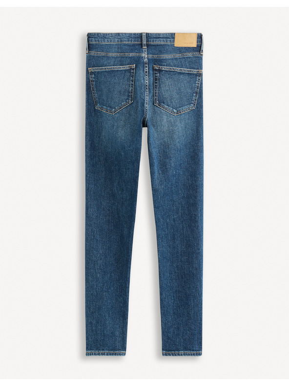 Celio Modré pánské slim fit džíny Celio Gotapered