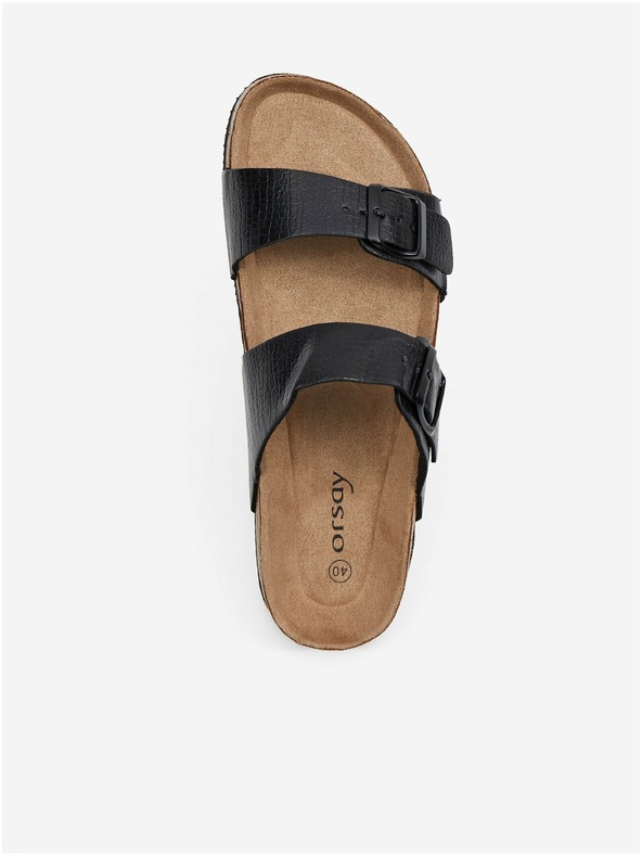 Orsay Černé dámské pantofle ORSAY