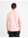Celio Světle růžové pánské basic polo tričko Celio Teone