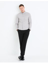 Celio Světle šedá pánská košile Celio Gaop