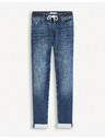 Celio Modré pánské slim fit džíny Celio Gosuper