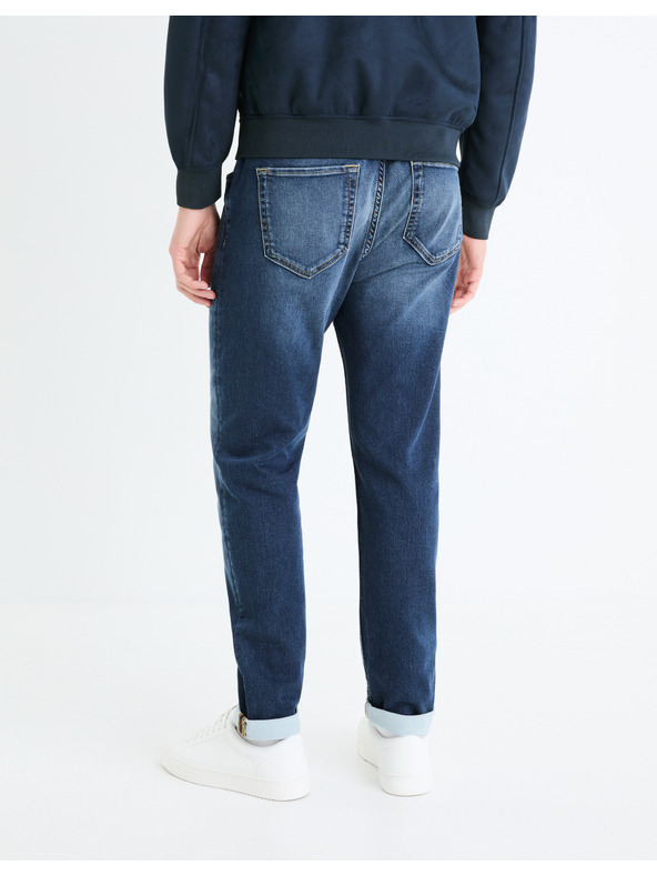 Celio Modré pánské slim fit džíny Celio Gosuper