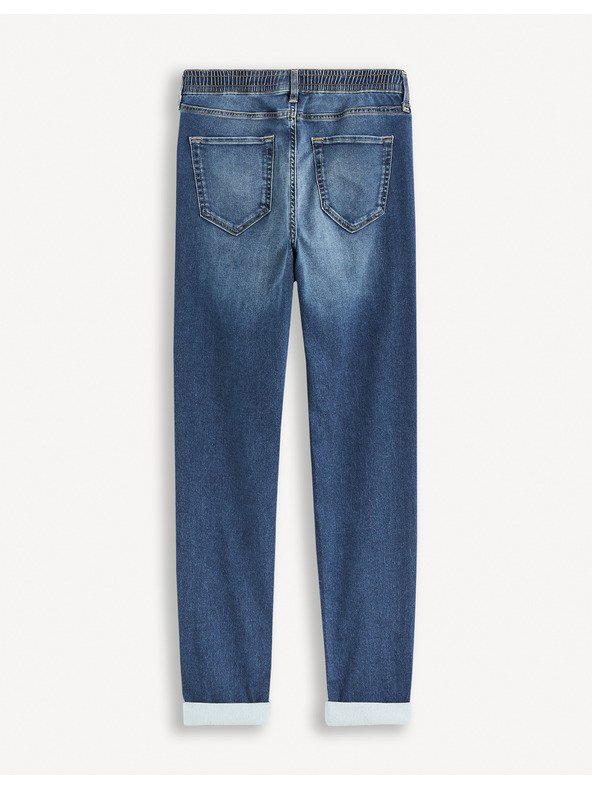 Celio Modré pánské slim fit džíny Celio Gosuper