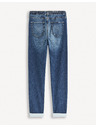 Celio Modré pánské slim fit džíny Celio Gosuper