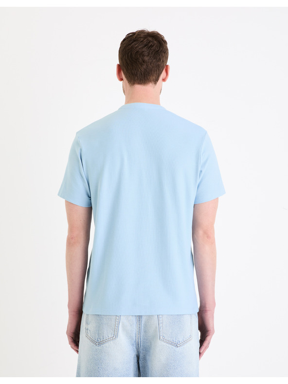 Celio Světle modré pánské basic polo tričko Celio Gesohel