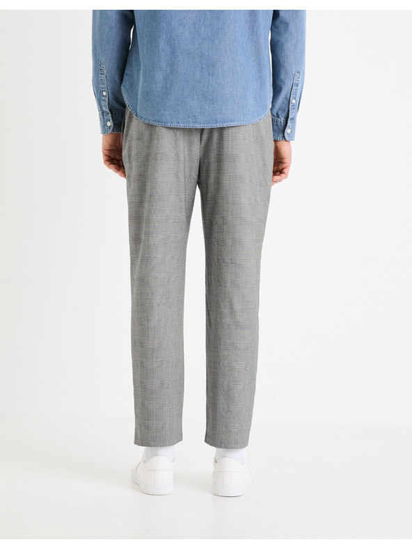 Celio Šedé pánské kalhoty Celio Gocarre