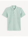 Celio Světle modré pánské basic polo tričko Celio Feflame