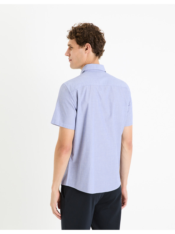 Celio Světle modrá pánská košile Celio Fafilemc