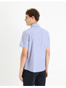 Celio Světle modrá pánská košile Celio Fafilemc