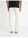 Celio Krémové pánské kalhoty Celio Gofive