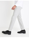 Celio Světle šedé pánské chino kalhoty Celio Gosi