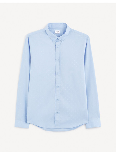 Celio Světle modrá pánská košile Celio Gaop