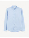 Celio Světle modrá pánská košile Celio Gaop