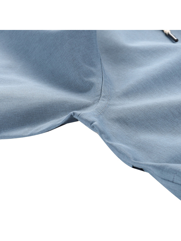 ALPINE PRO Modrý pánský nepromokavý kabát ALPINE PRO PERFET