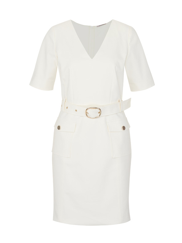 Orsay Bílé dámské šaty ORSAY