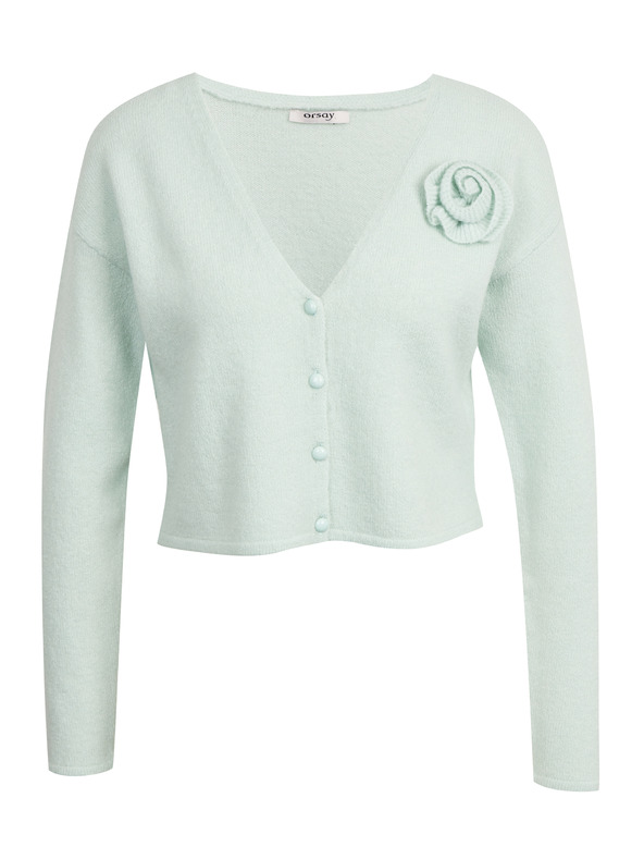 Orsay Mentolový dámský kardigan s příměsí vlny ORSAY