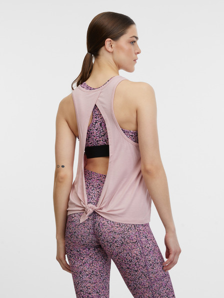 Orsay Světle růžové dámské sportovní tílko ORSAY