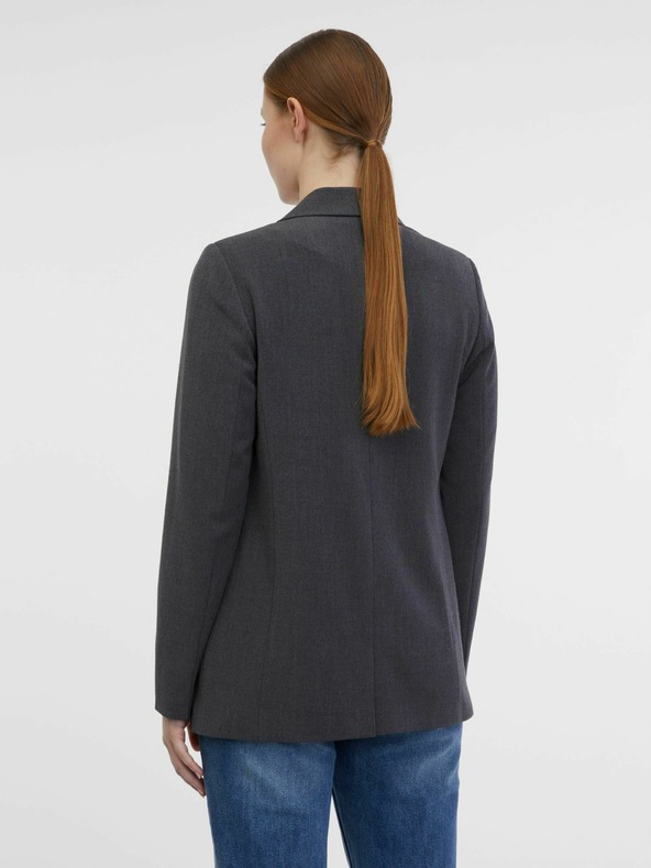 Orsay Tmavě šedé dámské sako ORSAY