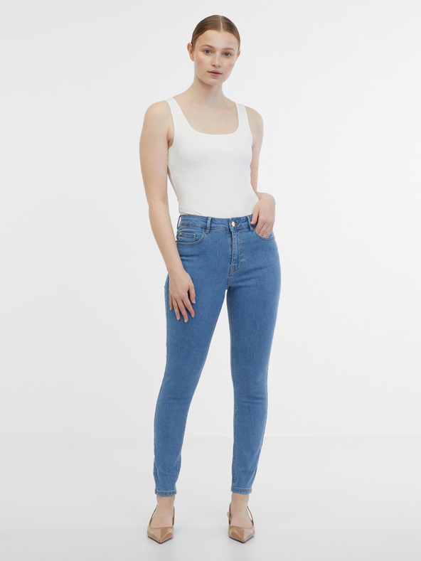 Orsay Světle modré dámské skinny fit džíny ORSAY