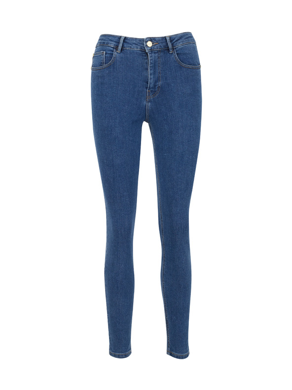 Orsay Modré dámské skinny fit džíny ORSAY