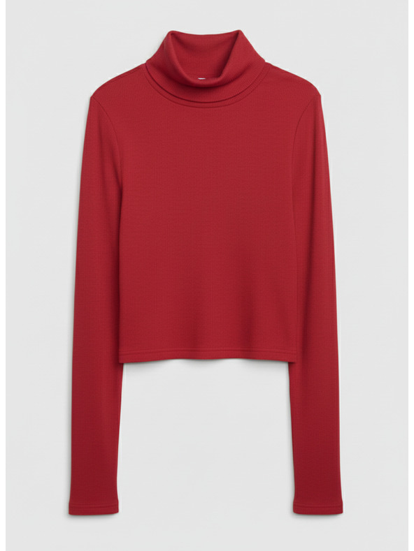 GAP Dětský cropped rolák GAP