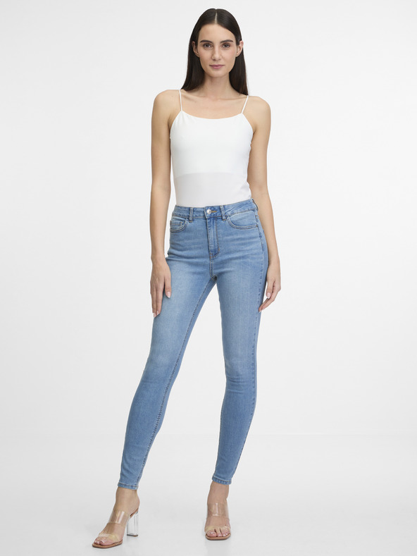 Orsay Sada dvou dámských tílek v černé a bílé barvě ORSAY