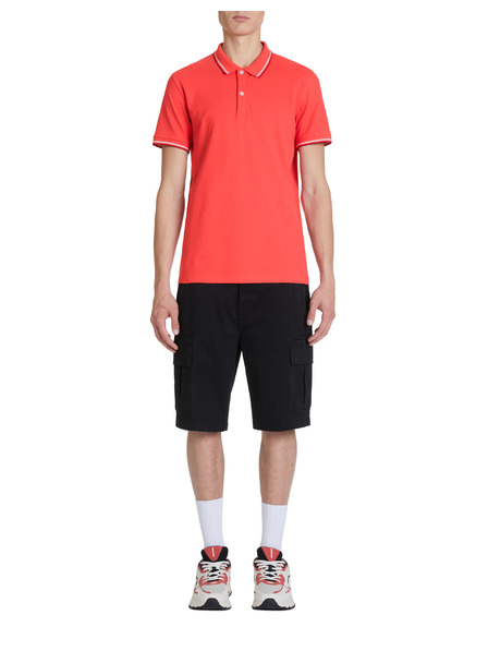 Celio Červené pánské polo tričko Celio Decolrayeb