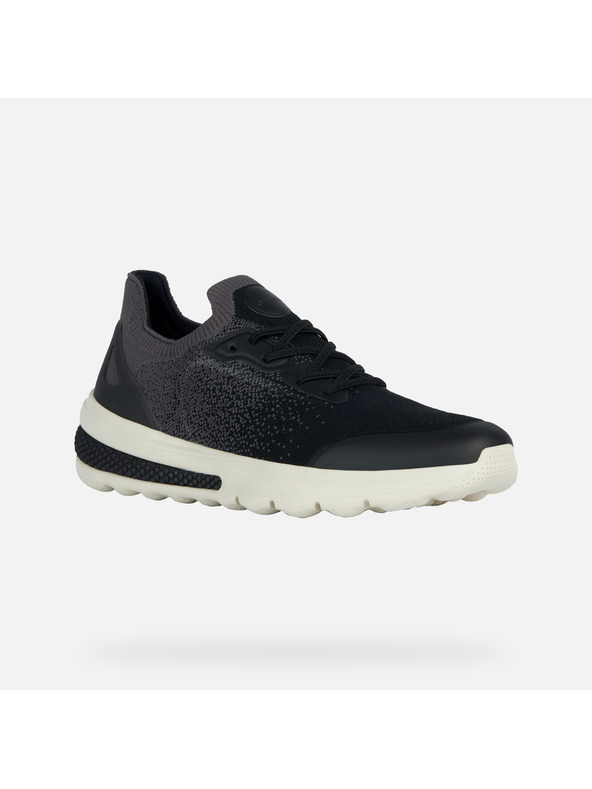 Geox Černé pánské tenisky Geox Spherica Actif
