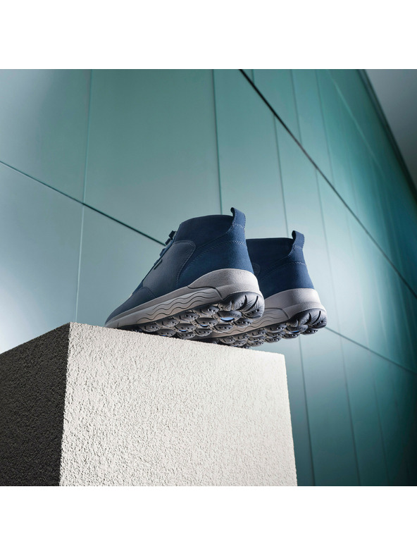 Geox Tmavě modrá pánská kotníková obuv Geox Spherica 4x4 b abx