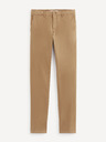 Celio Béžové pánské kalhoty Celio