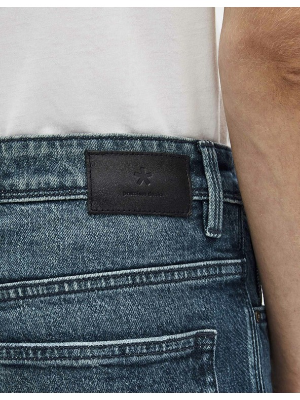 Celio Tmavě modré straight fit džíny Celio Sonewfit