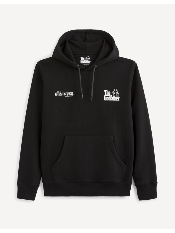 Celio Černá pánská mikina Celio Lvegodsw