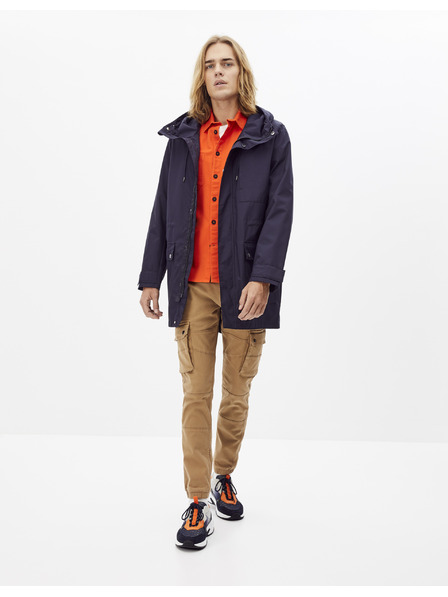 Celio Béžové kalhoty Celio Nolyte