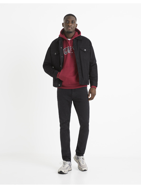 Celio Vínová mikina s kapucí Celio Vetokyo