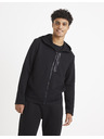 Celio Černá basic mikina Celio Veyoke