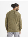 Celio Khaki basic svetr Celio Vecold