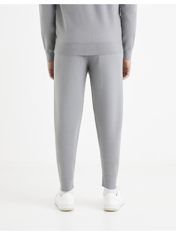 Celio Šedé pánské tepláky Celio